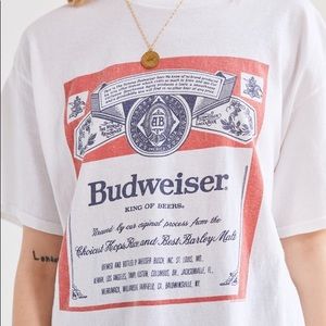 Junk Food Budweiser Classic Tee Shirt